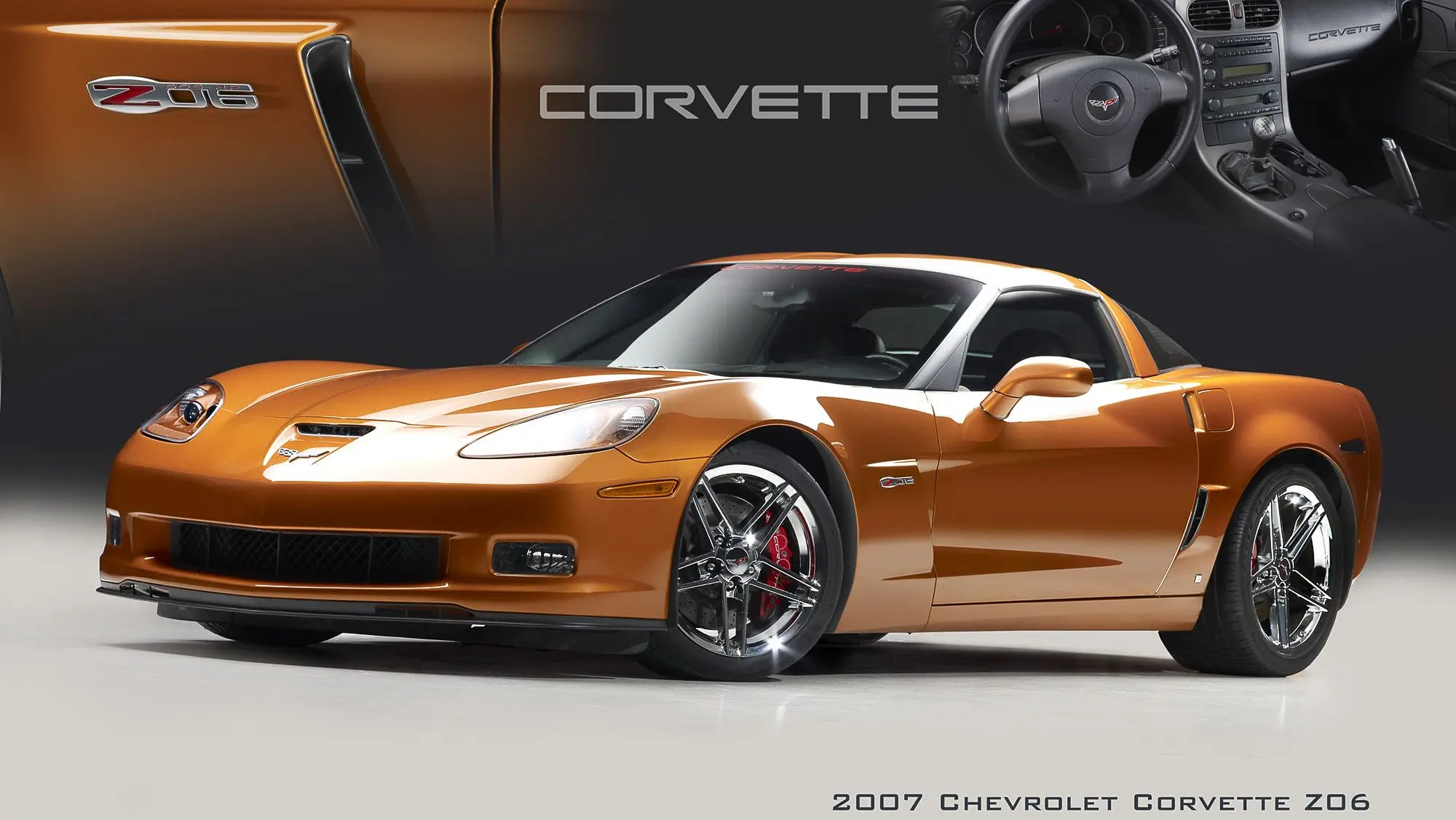 Click to Enlarge-Esc to Close Corvette Generations/C6/C6 2007 Atomic Orange Z06.webp